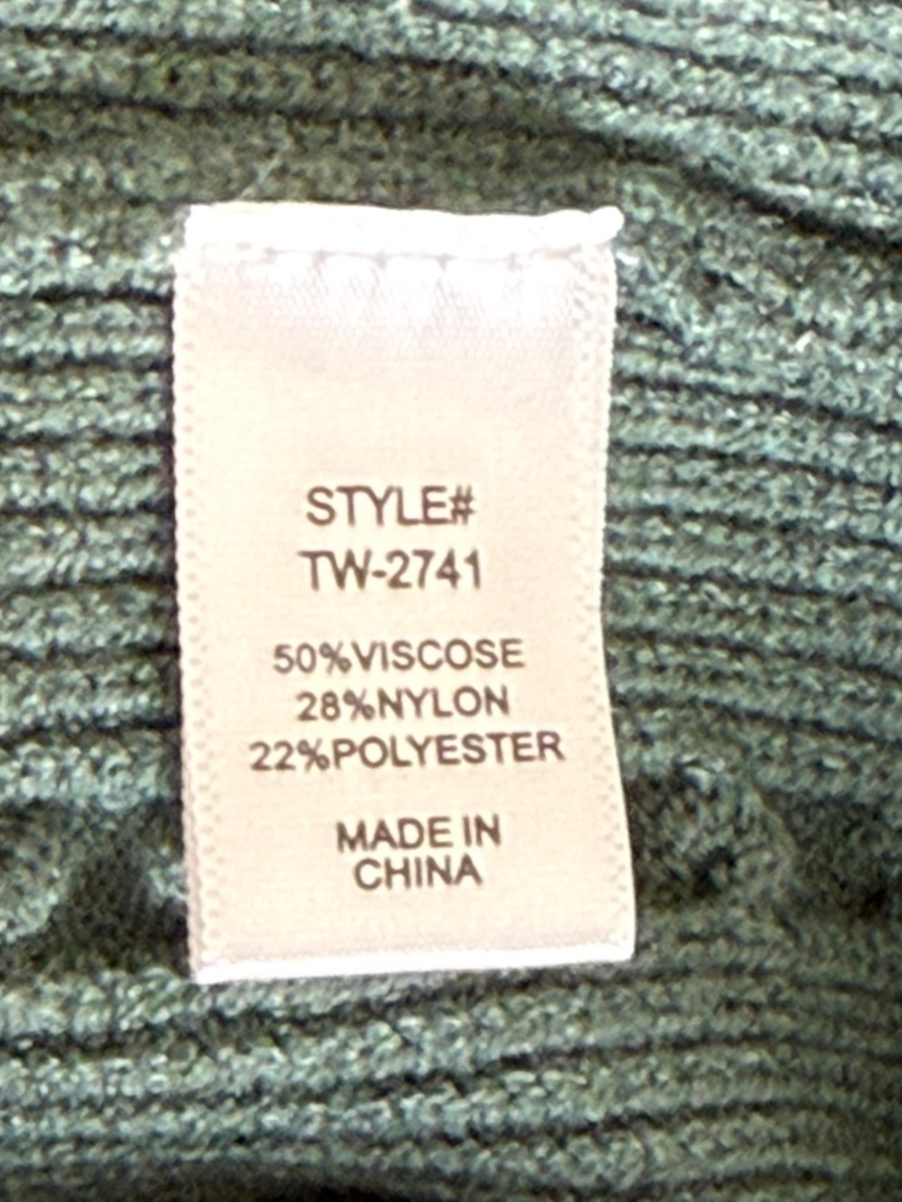 Zenana Premium Viscose Blend Ash Jade Knit Pants Set NWOT - Picture 4 of 8